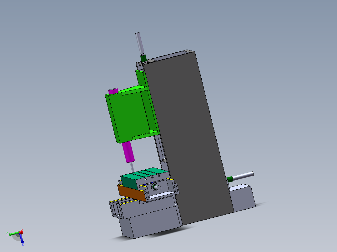 精密机床进给系统的振动分析（毕业设计，SolidWorks源文件）