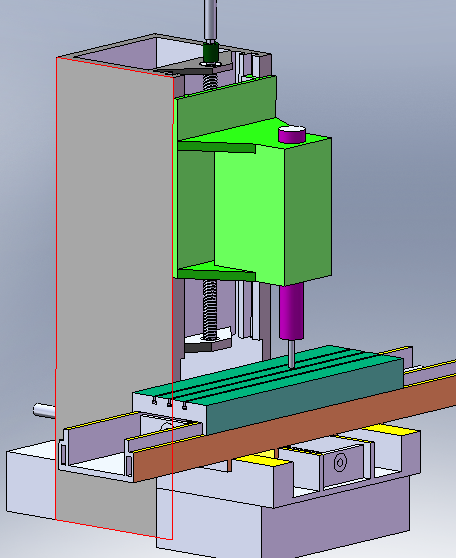 精密机床进给系统的振动分析（毕业设计，SolidWorks源文件）