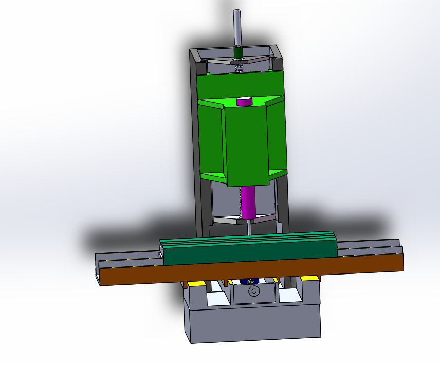 精密机床进给系统的振动分析（毕业设计，SolidWorks源文件）