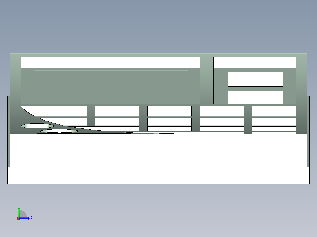 轮胎动平衡机左视图