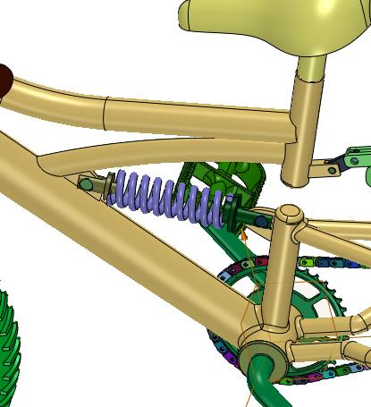 小朋友专属的软尾山地车