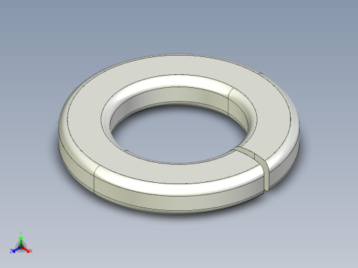 紧固件-IGES 0.3750 Split Washer