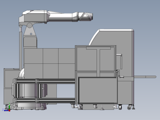五孔插座组装机右视缩略图