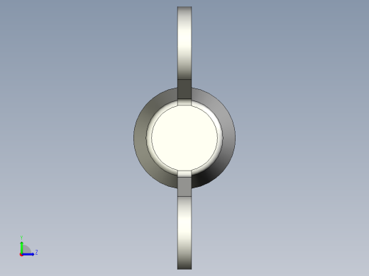 蝶形螺栓左视缩略图