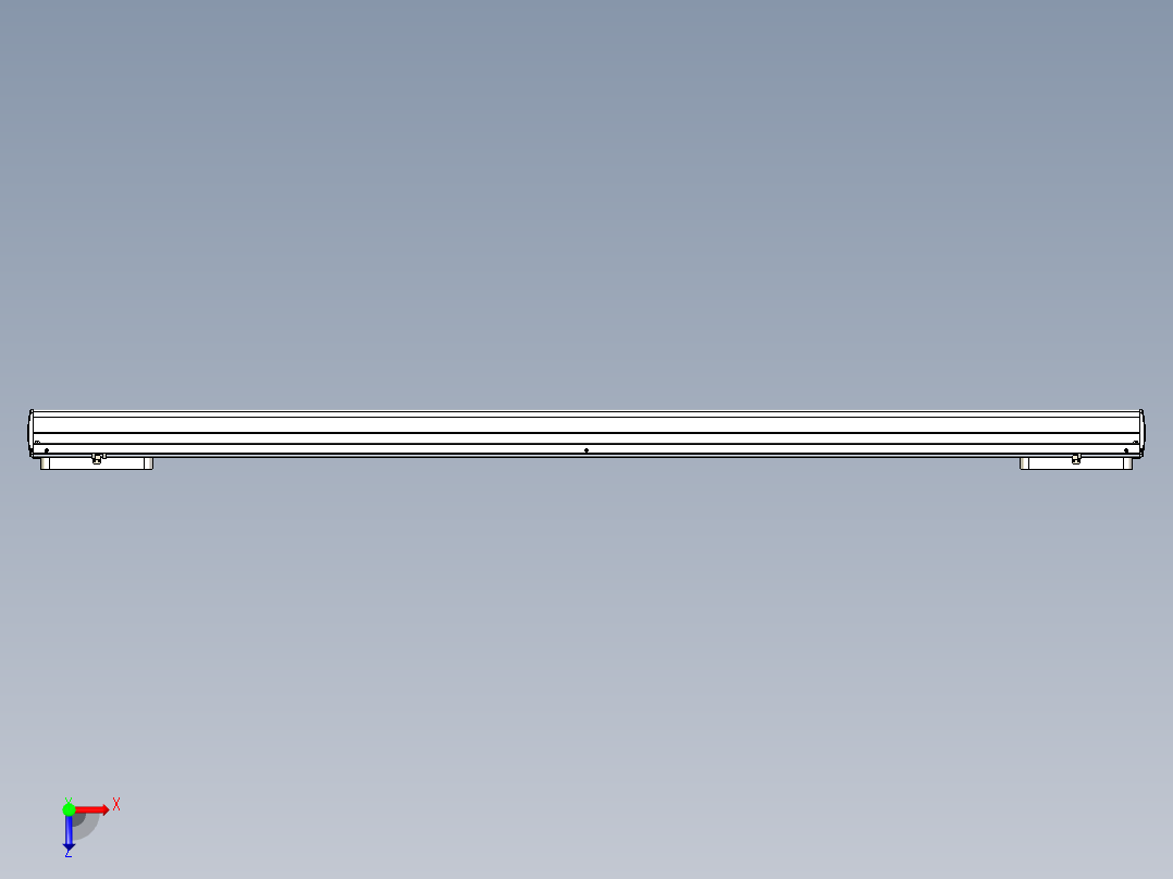 威洛博LC系列3d模型模组2LC22H2Y-S1600俯视图