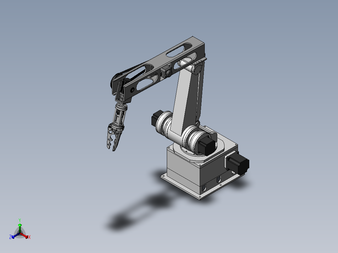 13新机械臂正等轴测图