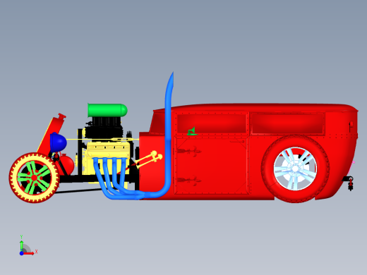 四轮车前视缩略图