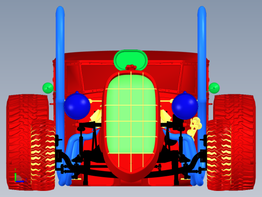 四轮车左视缩略图