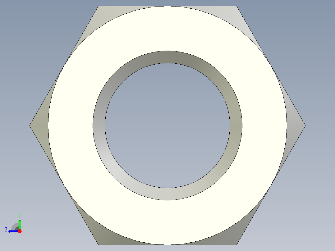 螺母配置右视图