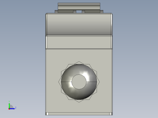 PDU机柜插座 SW STP左视缩略图
