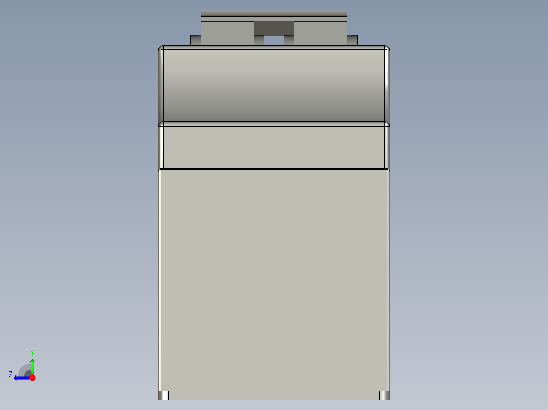 PDU机柜插座 SW STP右视图