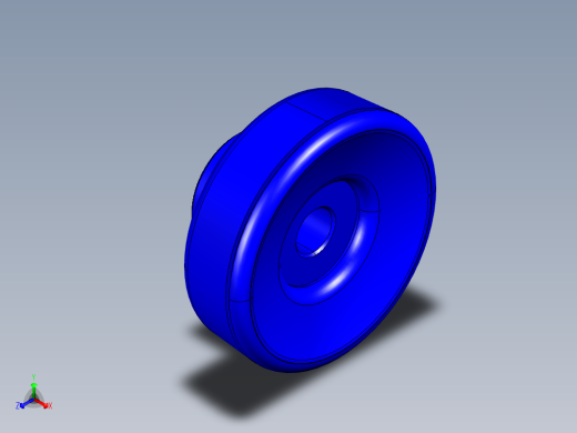 人體工學型把手(貫通孔)ELK.FP-3D多系列多零件图纸模型