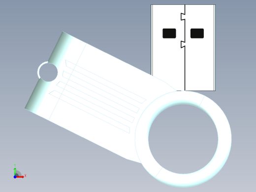 金士顿U盘前视缩略图