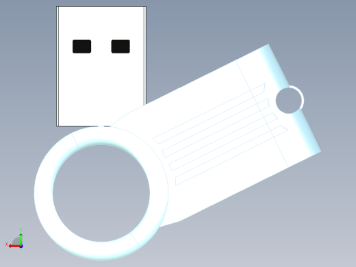 金士顿U盘后视缩略图