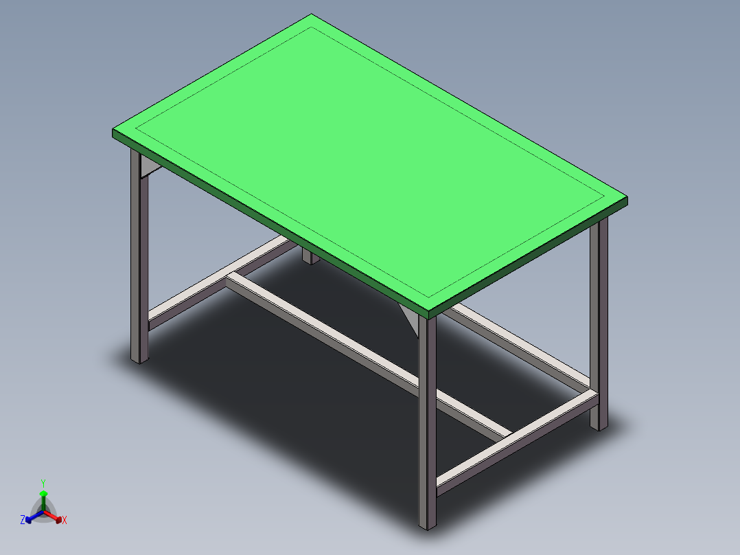 试验台正等轴测图