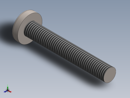 螺丝 M2 x 十字盘头-M2 x 13 Screw head.SLDPRT