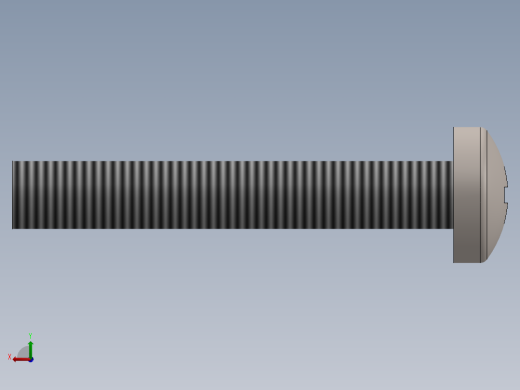 螺丝 M2 x 十字盘头-M2 x 13 Screw head.SLDPRT后视缩略图