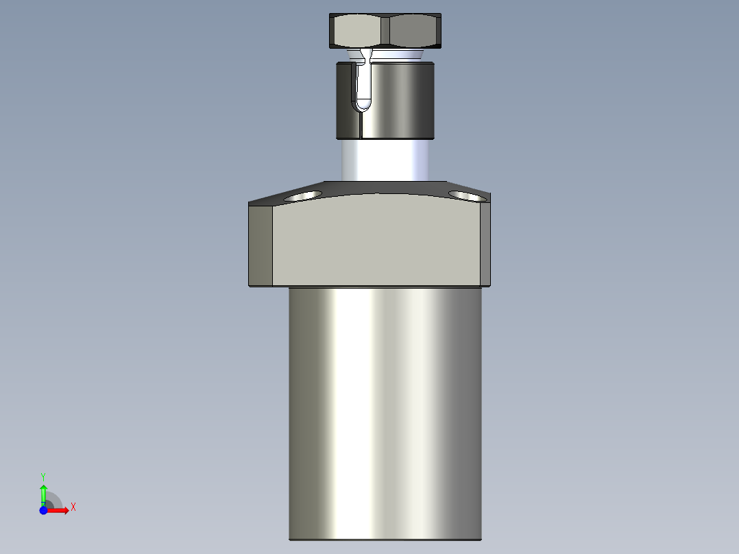 KOSMEKLHS0550-SR-Y60多系列多零件图纸模型前视图