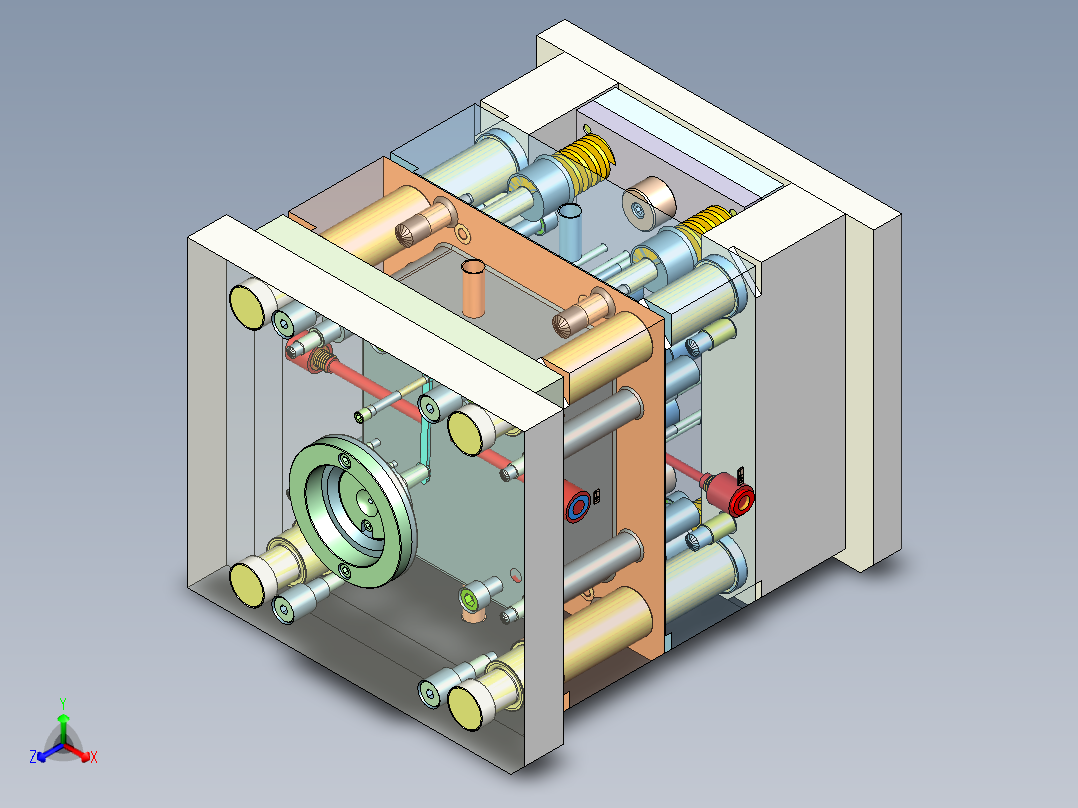 压管码（三板模转水口）
