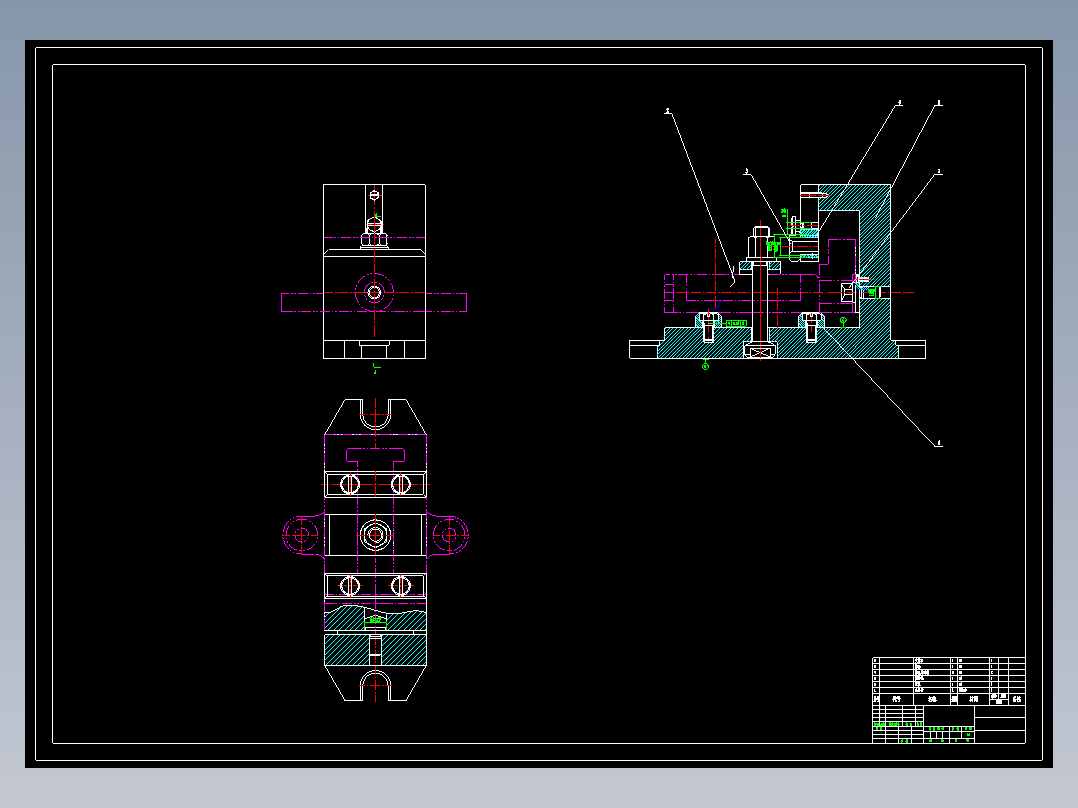 虎钳固定钳身加工工艺及钻2-M8孔夹具设计