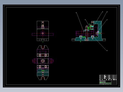 虎钳固定钳身加工工艺及钻2-M8孔夹具设计