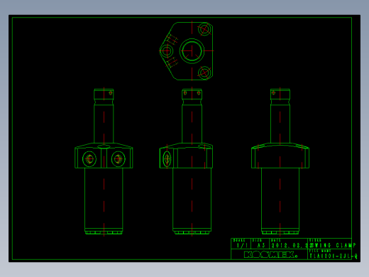 KOSMEKTLA1001-2JL-Q多系列多零件图纸模型