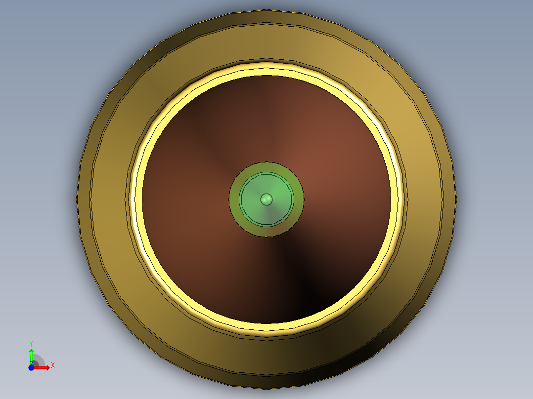 30-06 Springfield弹药前视图