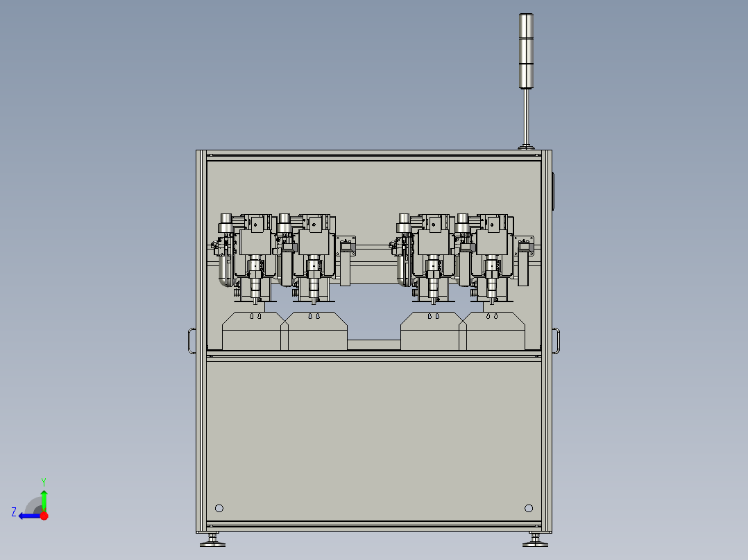 软胶融化收集设备右视图
