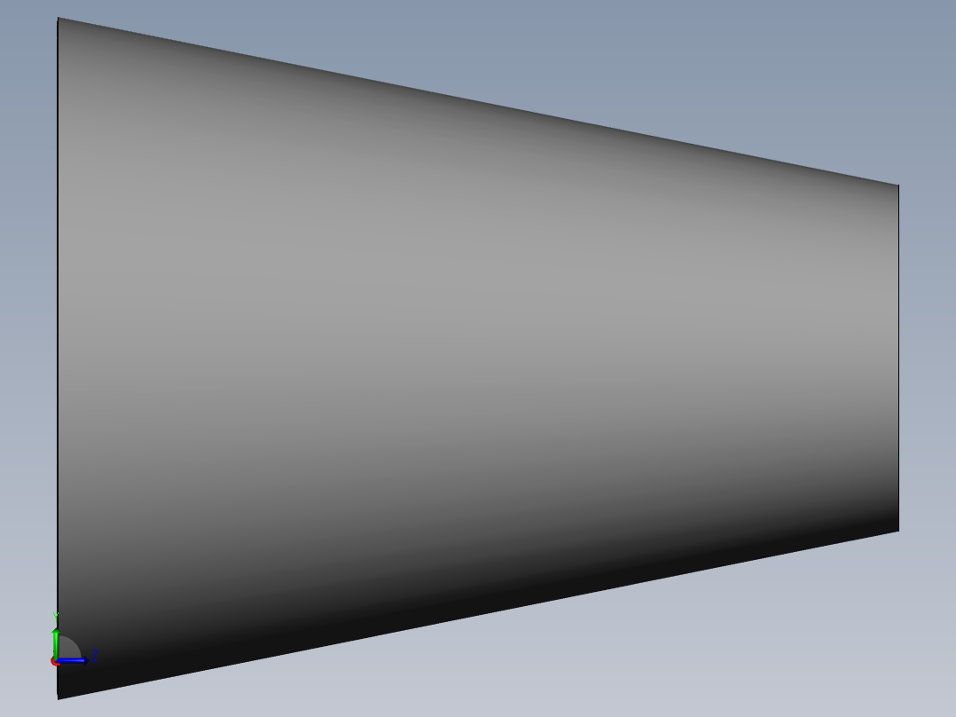 offset cone左视图