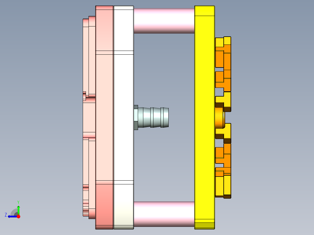 T305-CNC6笔记本CNC工装夹具三维模型-JD-0602右视图