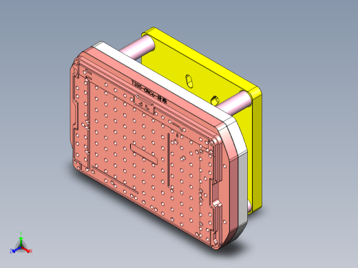 T305-CNC6笔记本CNC工装夹具三维模型-JD-0602正等轴测缩略图