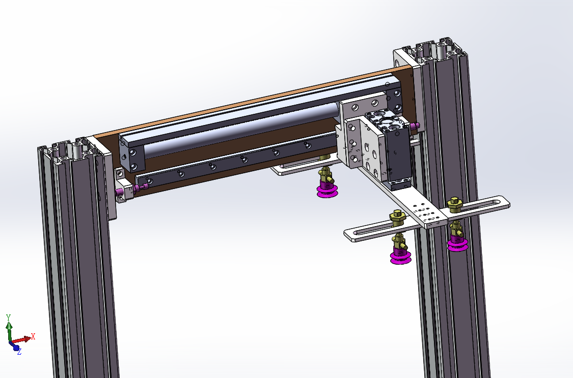 气动吸取搬运机器手sw18可编辑
