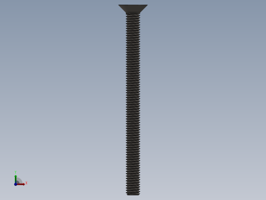 Screw_ISO_10642_M6x80_A2.SLDPRT前视缩略图