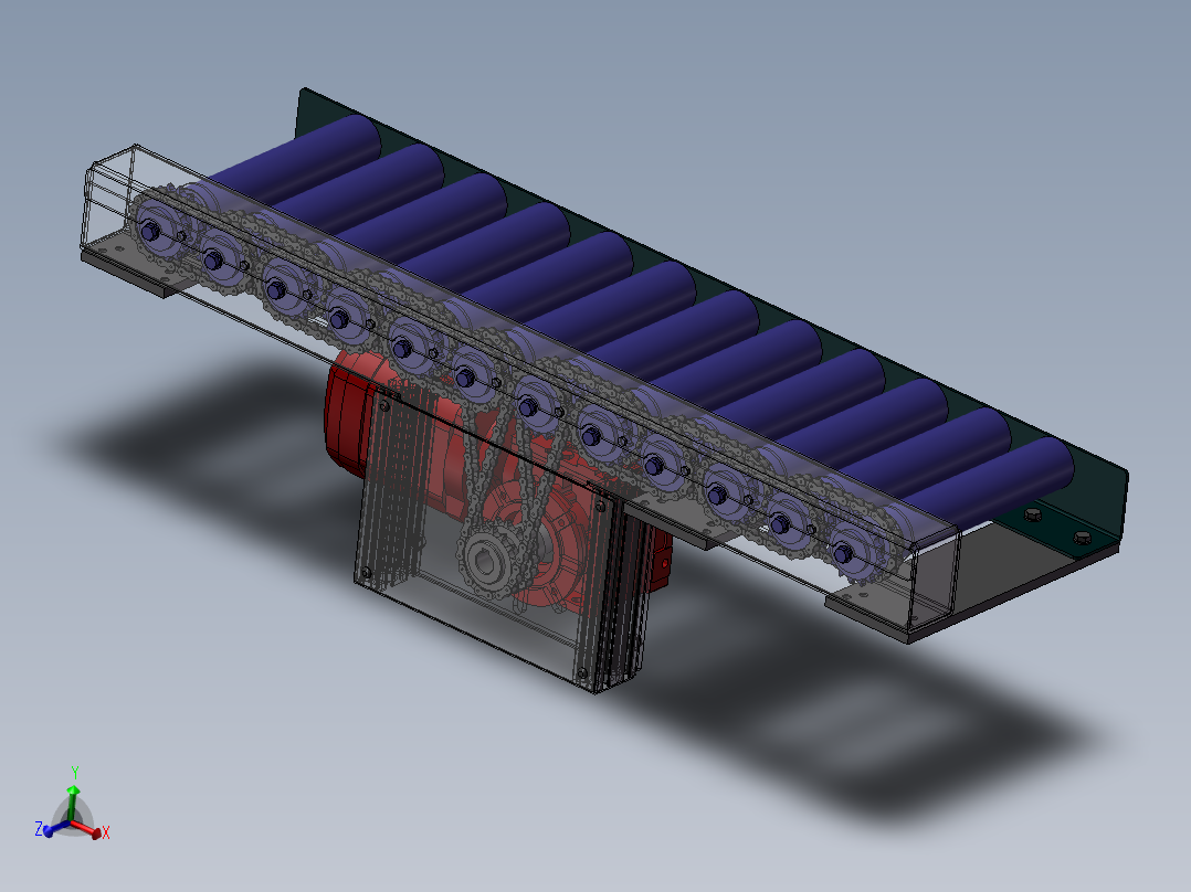 1000mm_300mm链条输送机