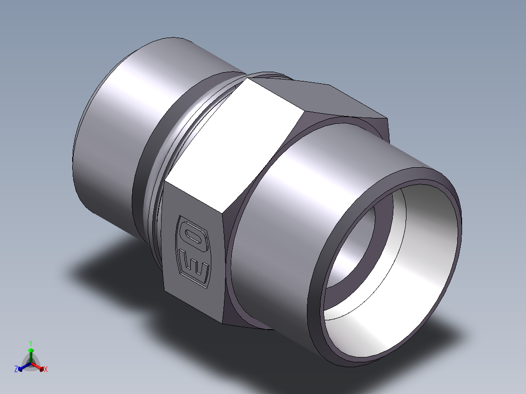 公制螺纹O圈密封、1CH-30-27