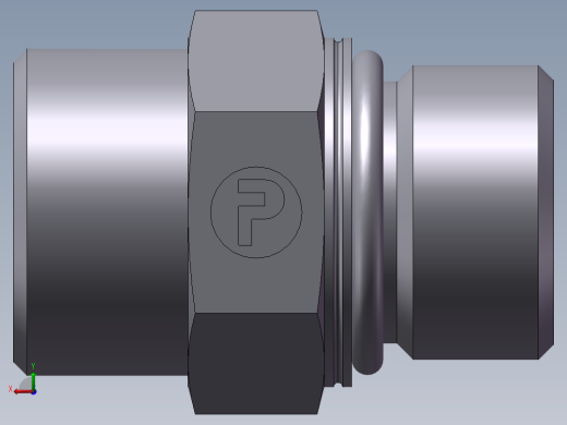 公制螺纹O圈密封、1CH-30-27后视缩略图