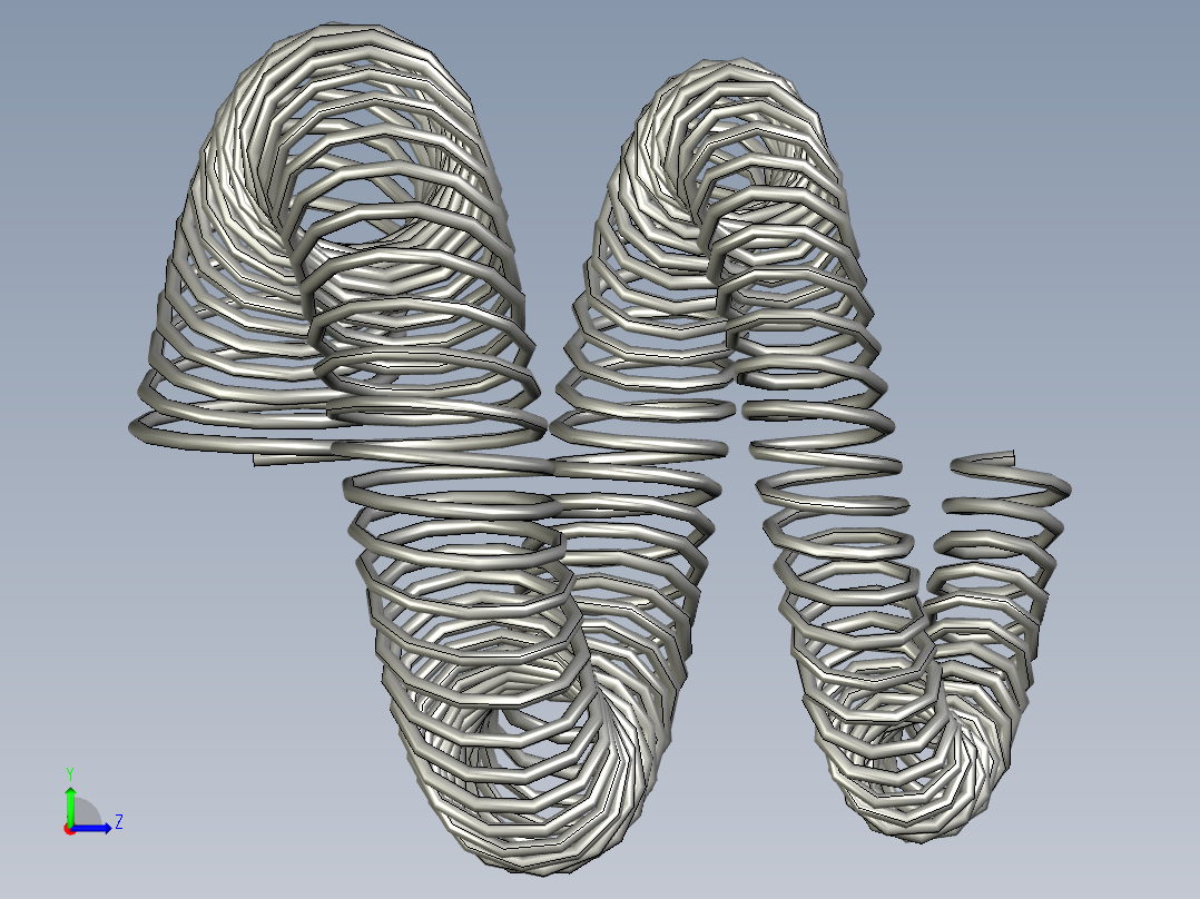 变径弹簧左视图