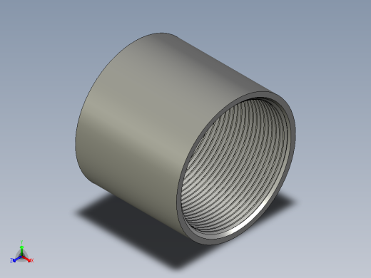 螺纹管管箍-等径直通 DN50