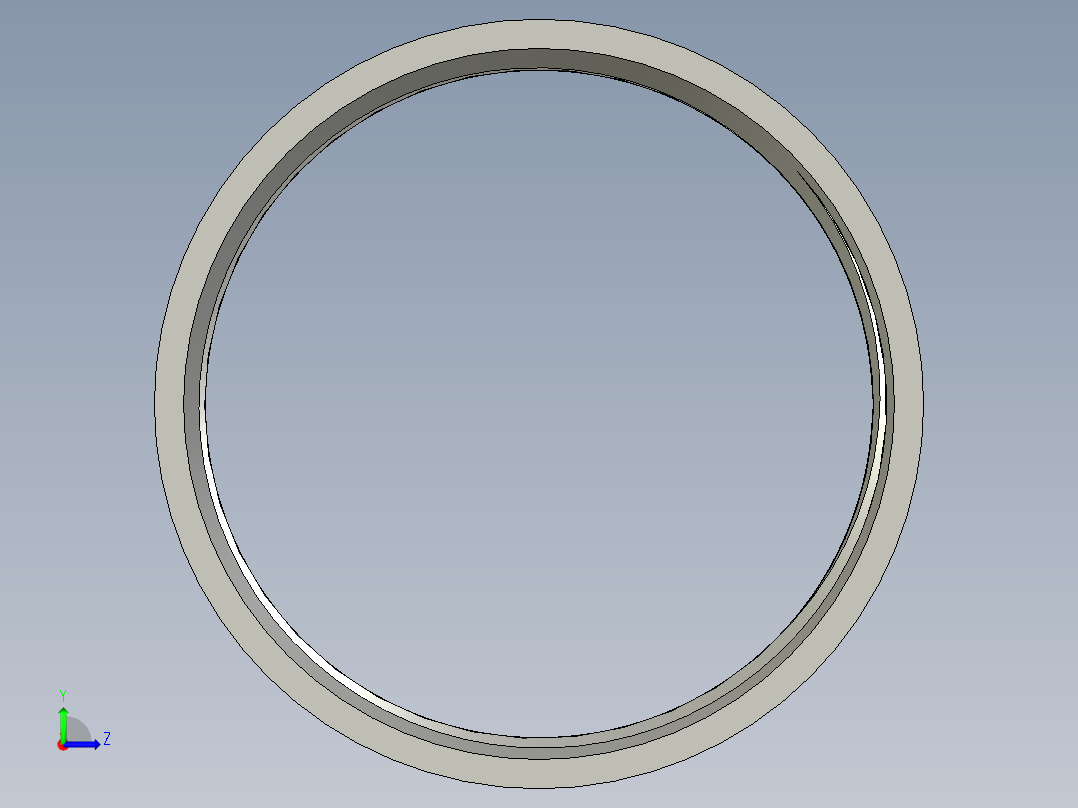 螺纹管管箍-等径直通 DN50左视图
