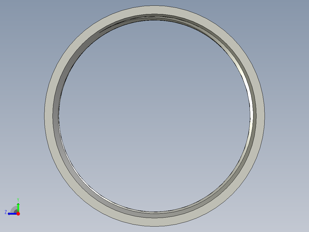 螺纹管管箍-等径直通 DN50右视图