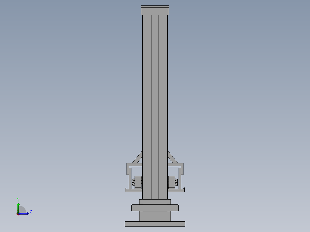 道路施工安全围挡左视图
