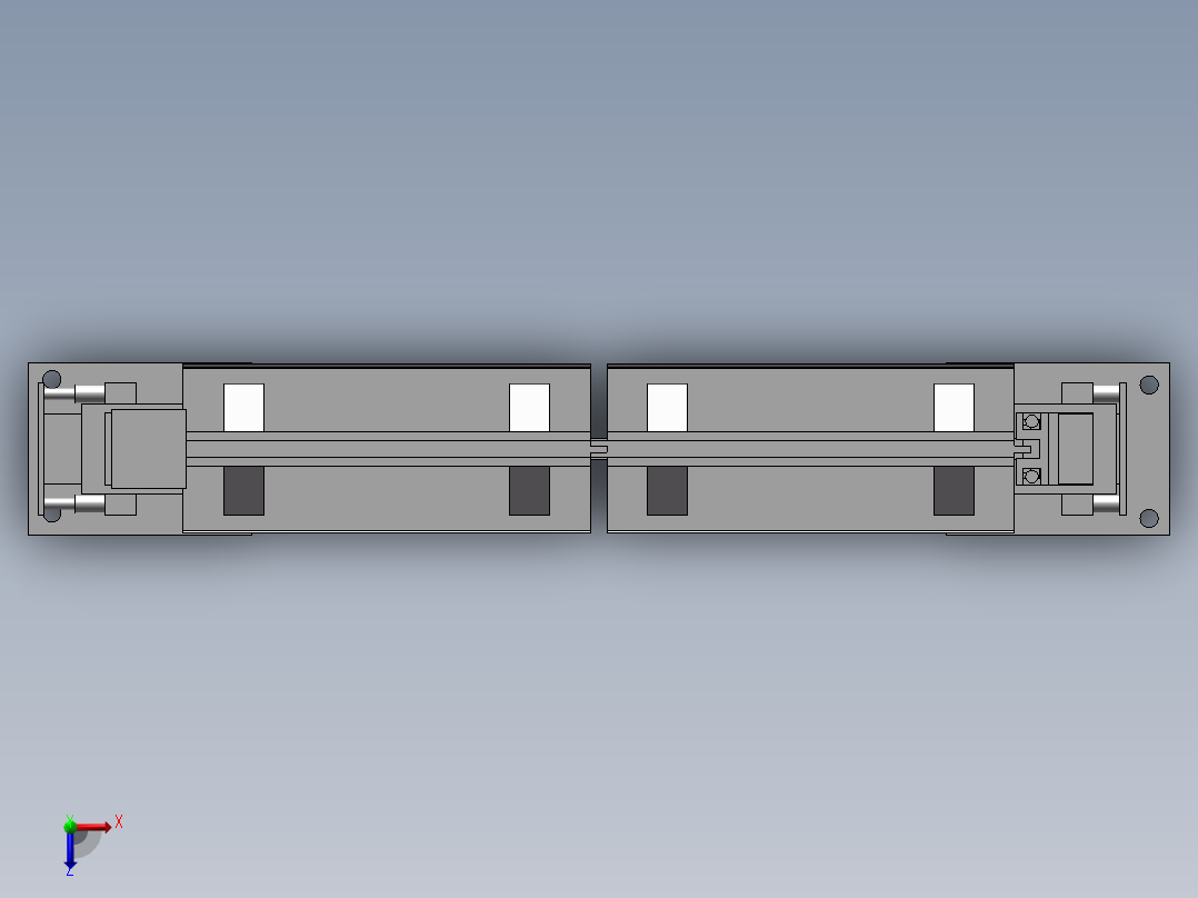 道路施工安全围挡俯视图