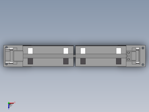 道路施工安全围挡俯视缩略图