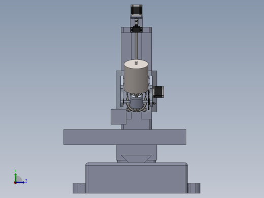 6轴数控铣床 sw18左视缩略图
