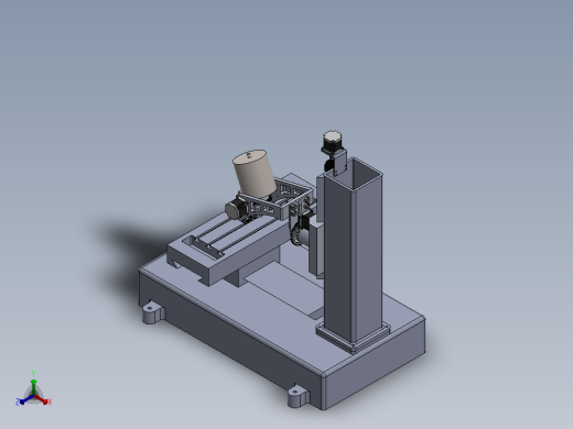 6轴数控铣床 sw18正等轴测缩略图