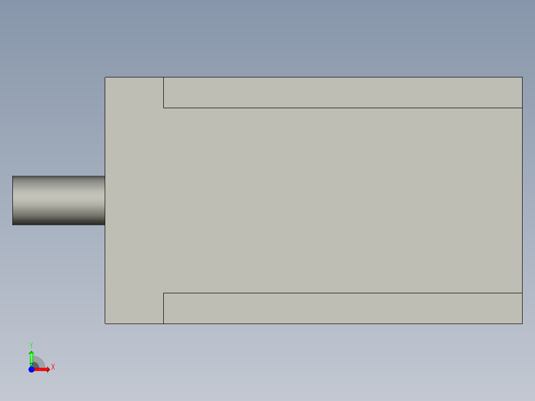 750W电机-抓手前视图