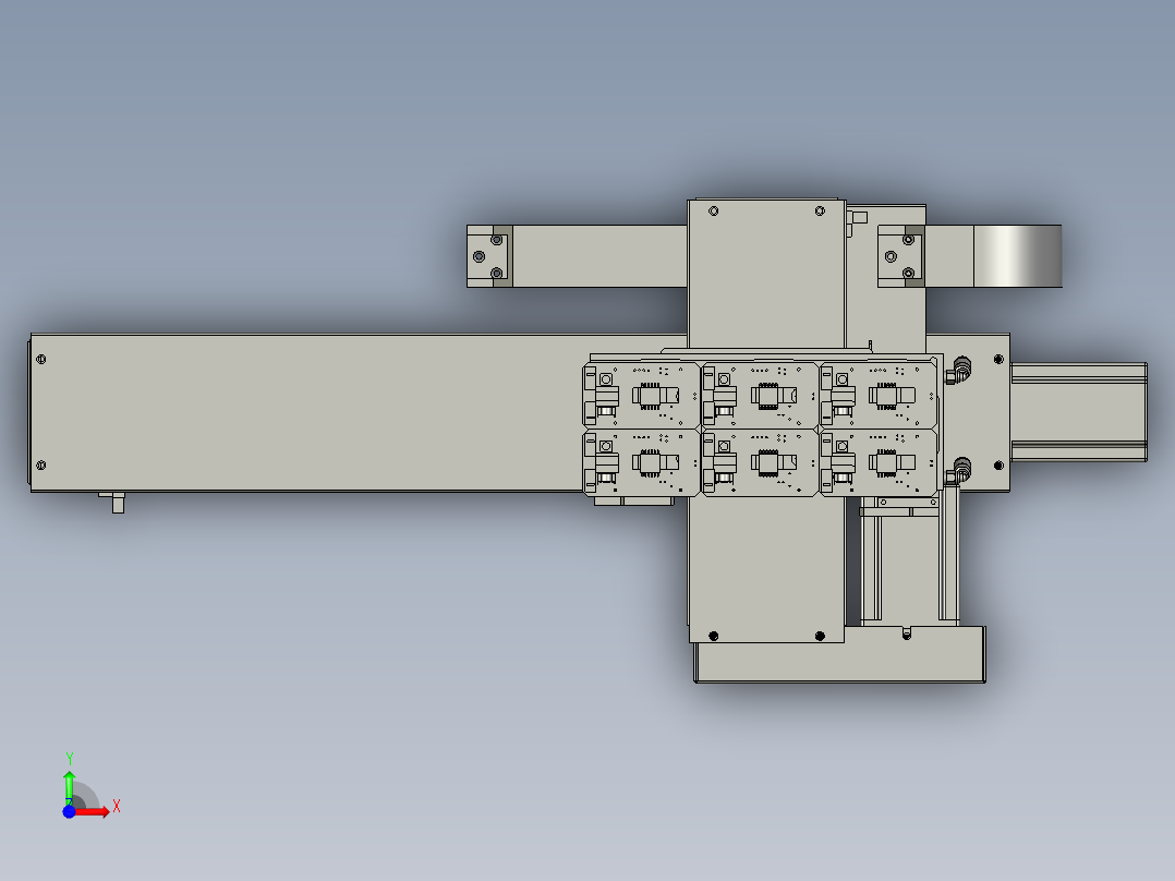 搬运部件前视图