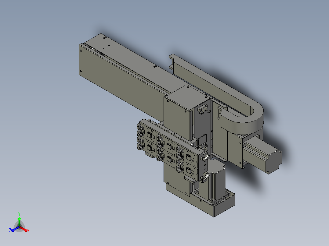 搬运部件正等轴测图
