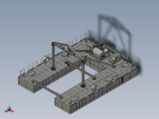 水下机器人回收用对接起吊装置