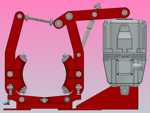 YWK系列电力液压鼓式制动器YWK160／220-ⅠB右视缩略图